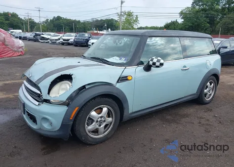 2011 Mini Cooper Clubman z USA, uszkodzony, nr VIN WMWZF3C50BT187818